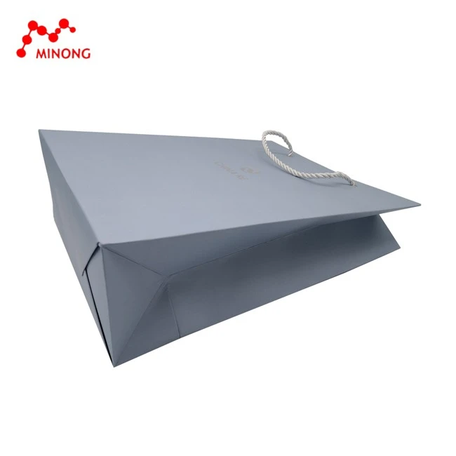 Grey Shopping Gift Paper Bag china factory